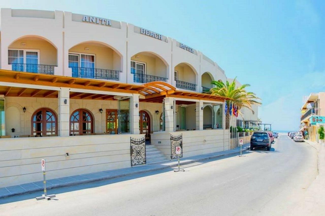 Anita Beach Hotel- Adults Only Rethymno  ภายนอก รูปภาพ